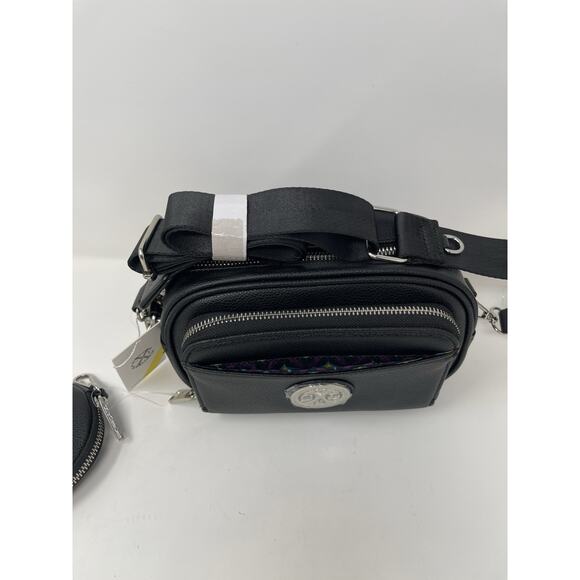 CXL by Christian Lacroix Eve Pebble Camera w Detachable Mini Zip Black MSRP $88 - Picture 5 of 11